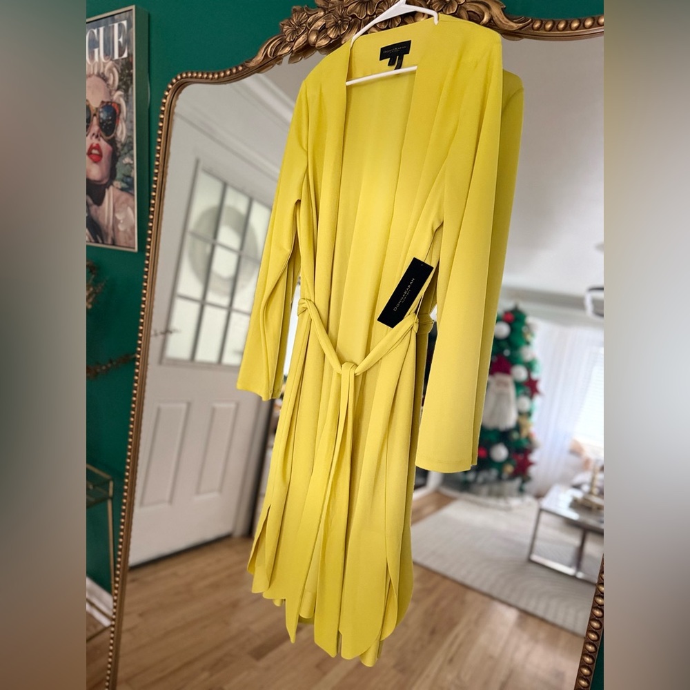 Donna Karan Women's Bright Yellow Blazer